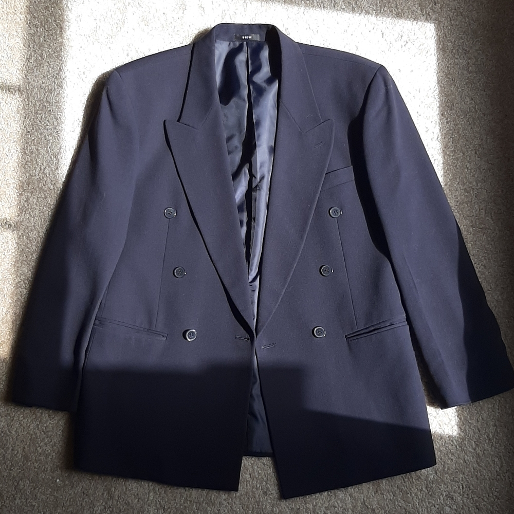 Biem Double Breasted Suit Coat